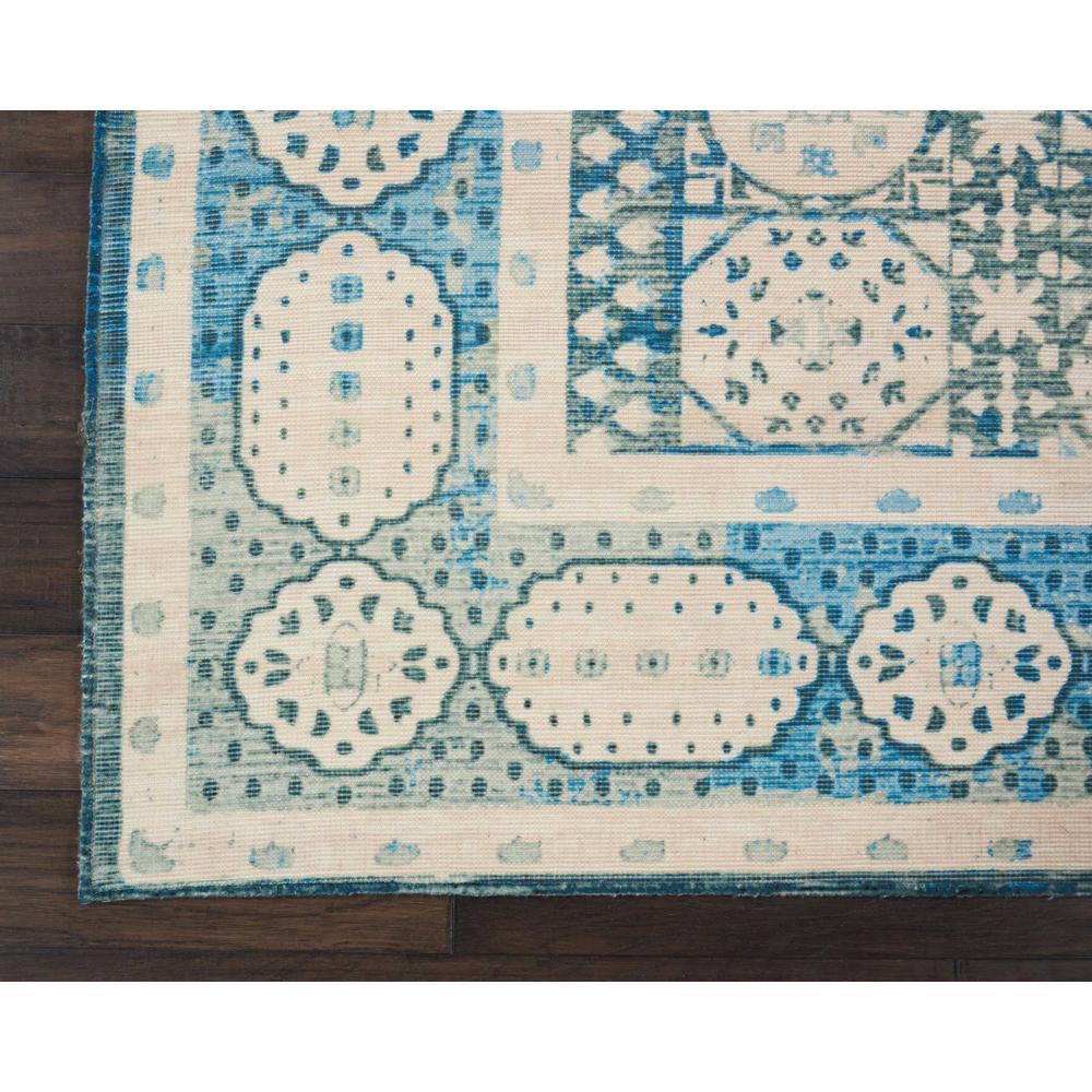 Nourison Madera Teal Area Rug. Picture 4
