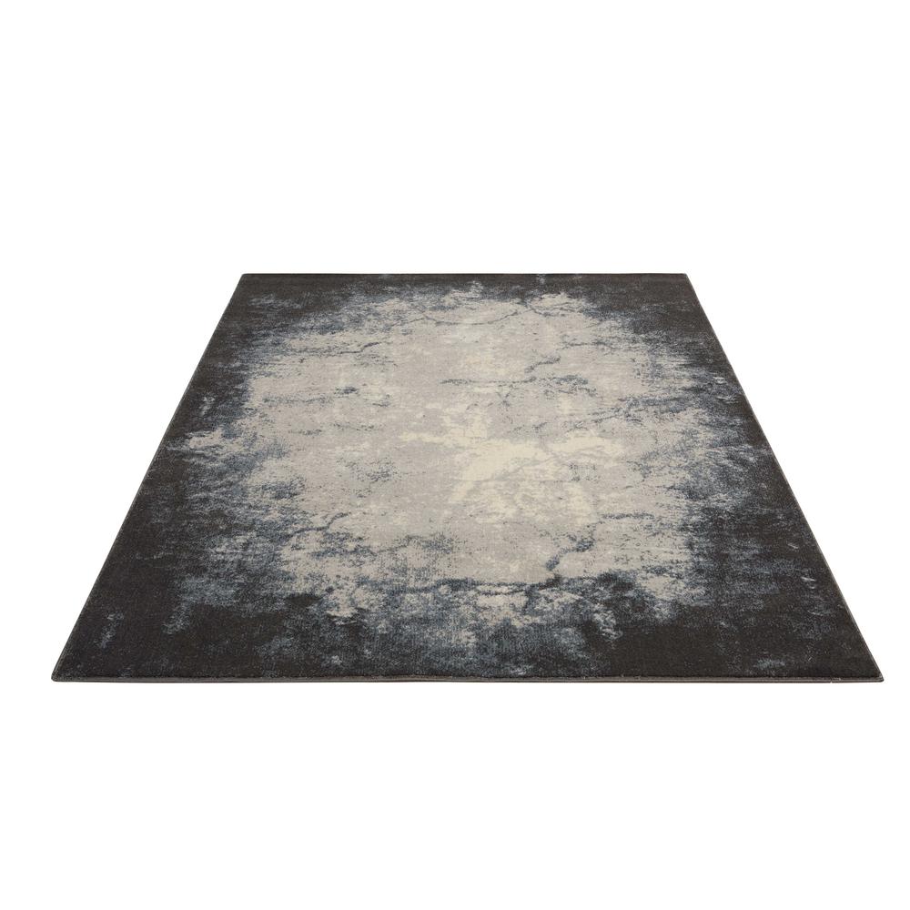 Maxell Area Rug, Ivory/Grey, 3'10" x 5'10". Picture 3