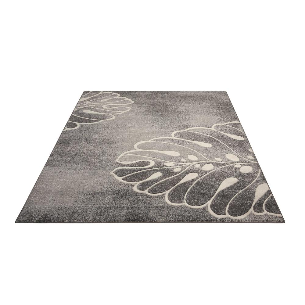 Maxell Area Rug, Grey, 3'10" x 5'10". Picture 3