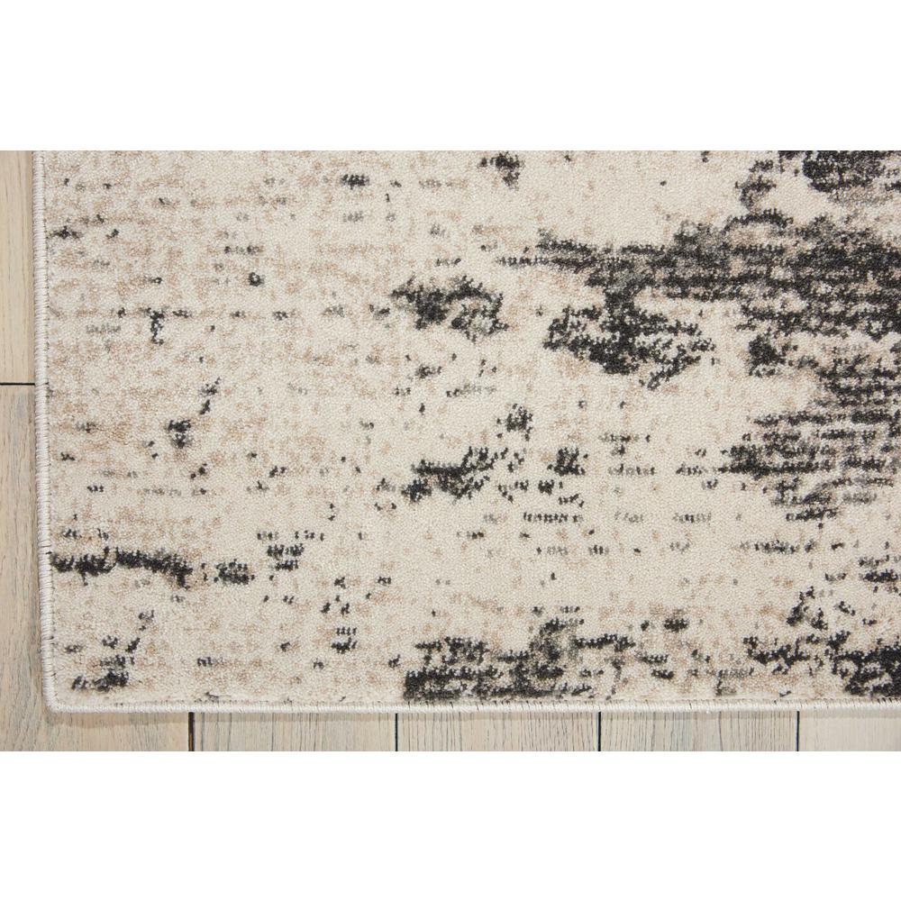 Maxell Area Rug, Ivory/Grey, 3'10" x 5'10". Picture 4