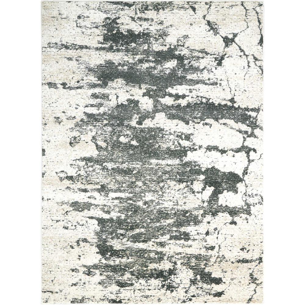 Maxell Area Rug, Ivory/Grey, 3'10" x 5'10". Picture 1
