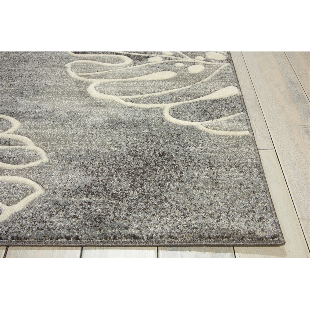 Maxell Area Rug, Grey, 2'2" x 7'6". Picture 3