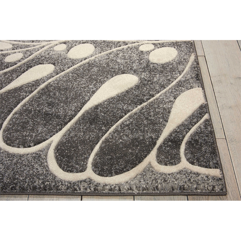 Maxell Area Rug, Grey, 5'3" x 7'3". Picture 3