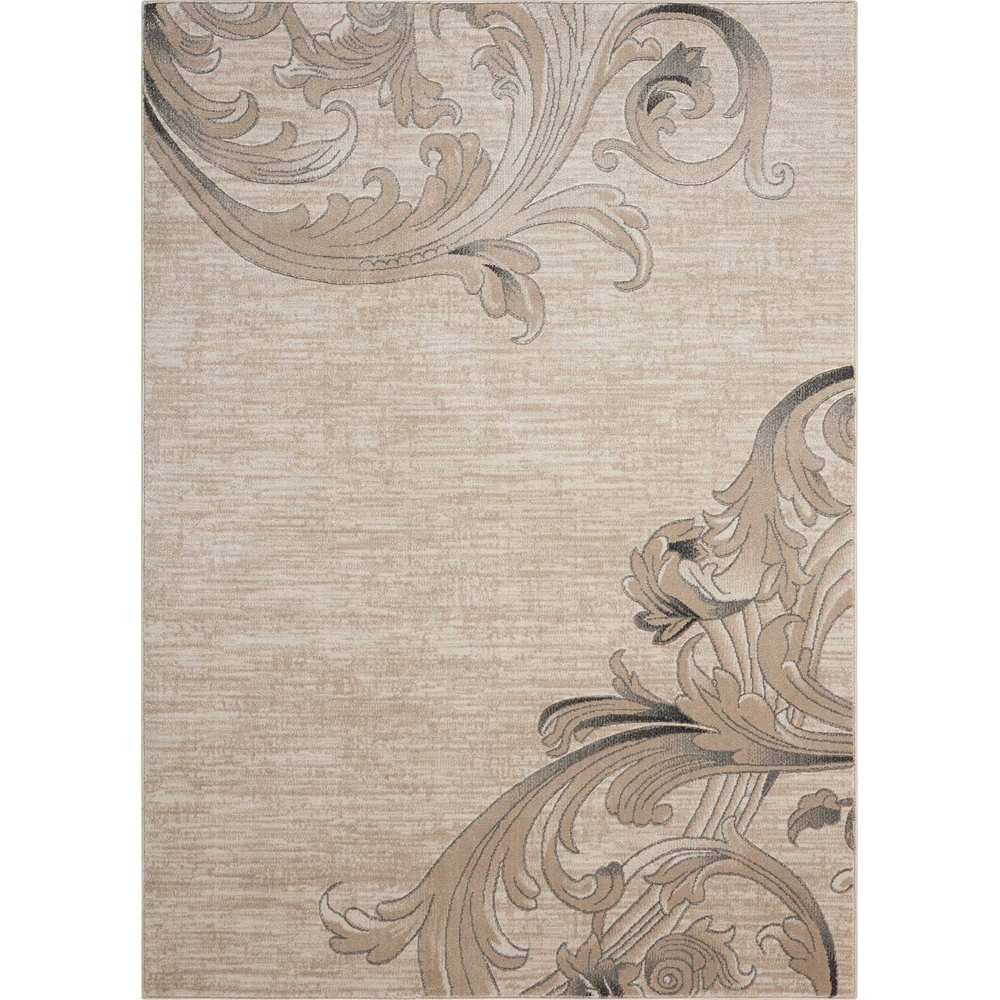 Maxell Area Rug, Mocha, 5'3" x 7'3". Picture 1