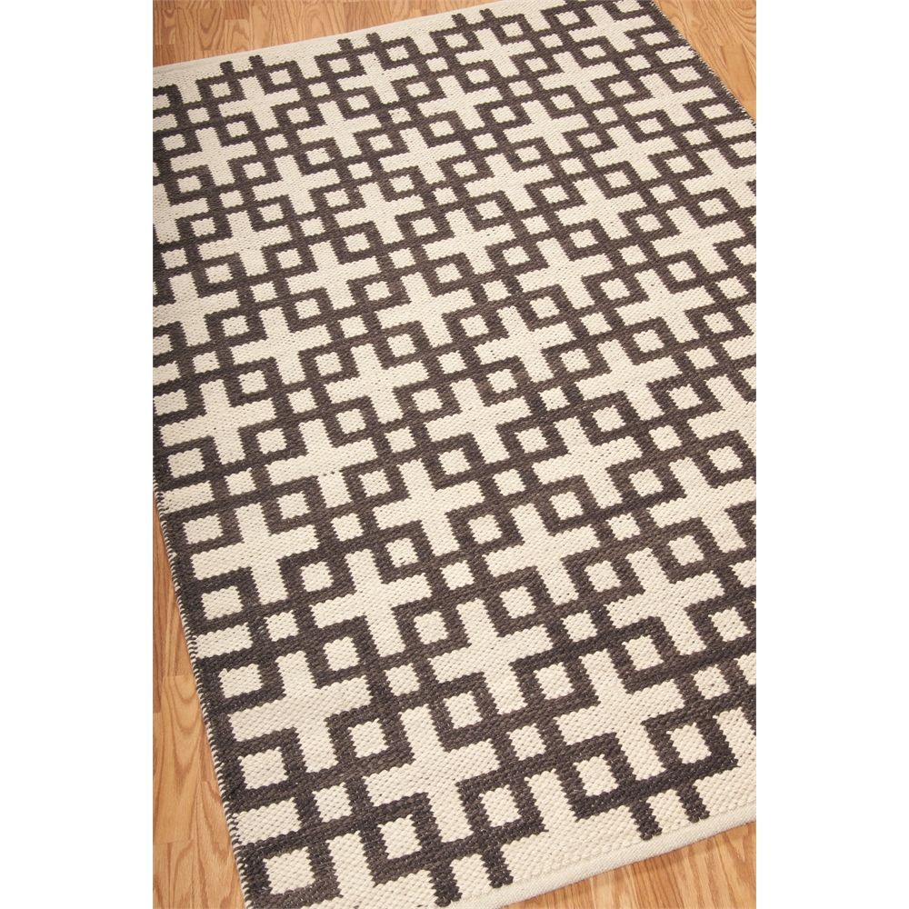 Bbl3 Maze Rectangle Rug By, Bark, 5'3" X 7'5". Picture 3