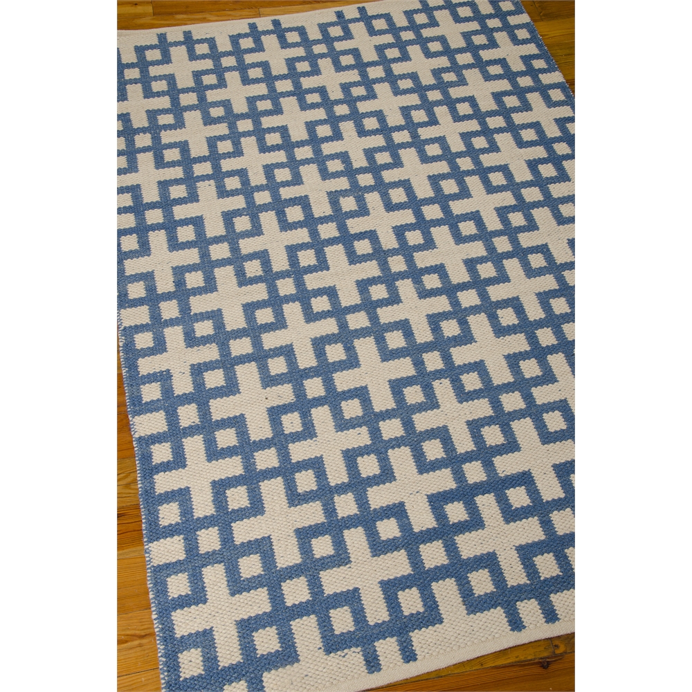 Bbl3 Maze Rectangle Rug By, Indigo, 5'3" X 7'5". Picture 4