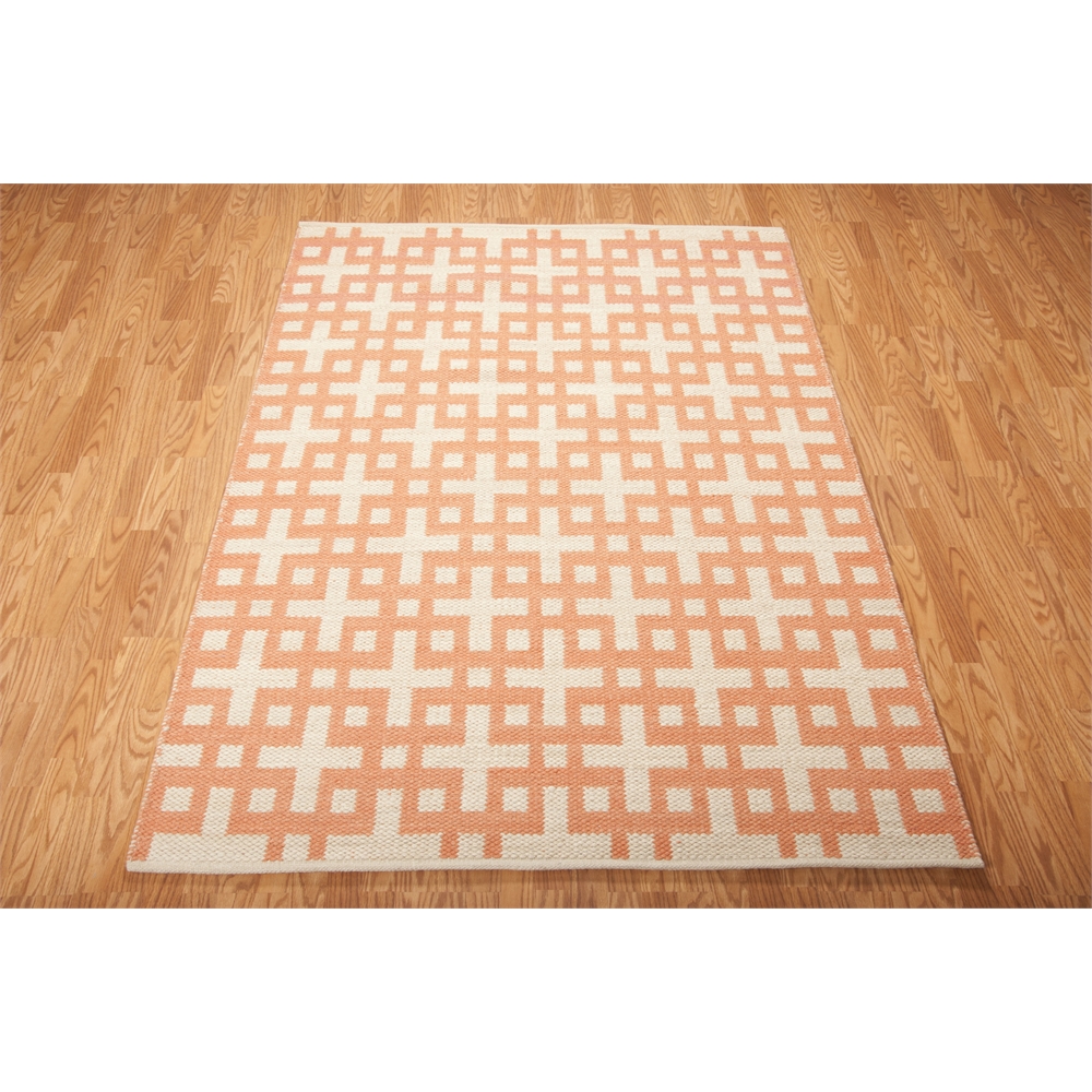 Bbl3 Maze Rectangle Rug By, Mango, 5'3" X 7'5". Picture 2