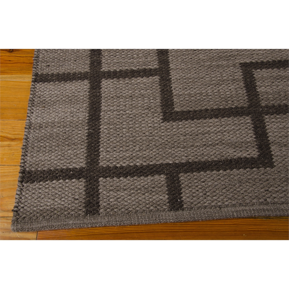 Bbl3 Maze Rectangle Rug By, Slate, 5'3" X 7'5". Picture 1