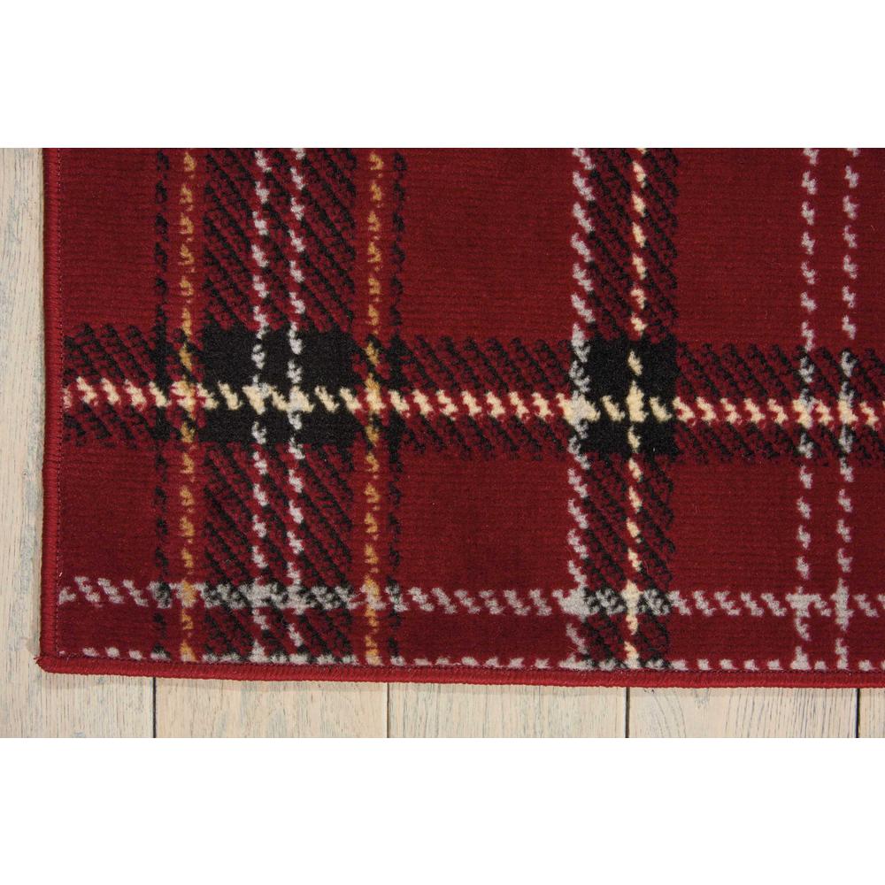 Grafix Area Rug, Red, 5'3" x 7'3". Picture 2