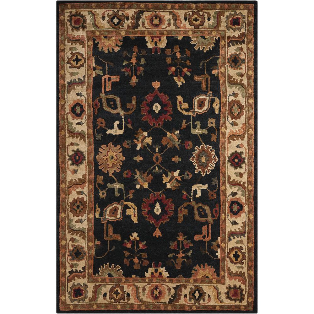 Tahoe Area Rug, Black, 5'6" x 8'6". Picture 1