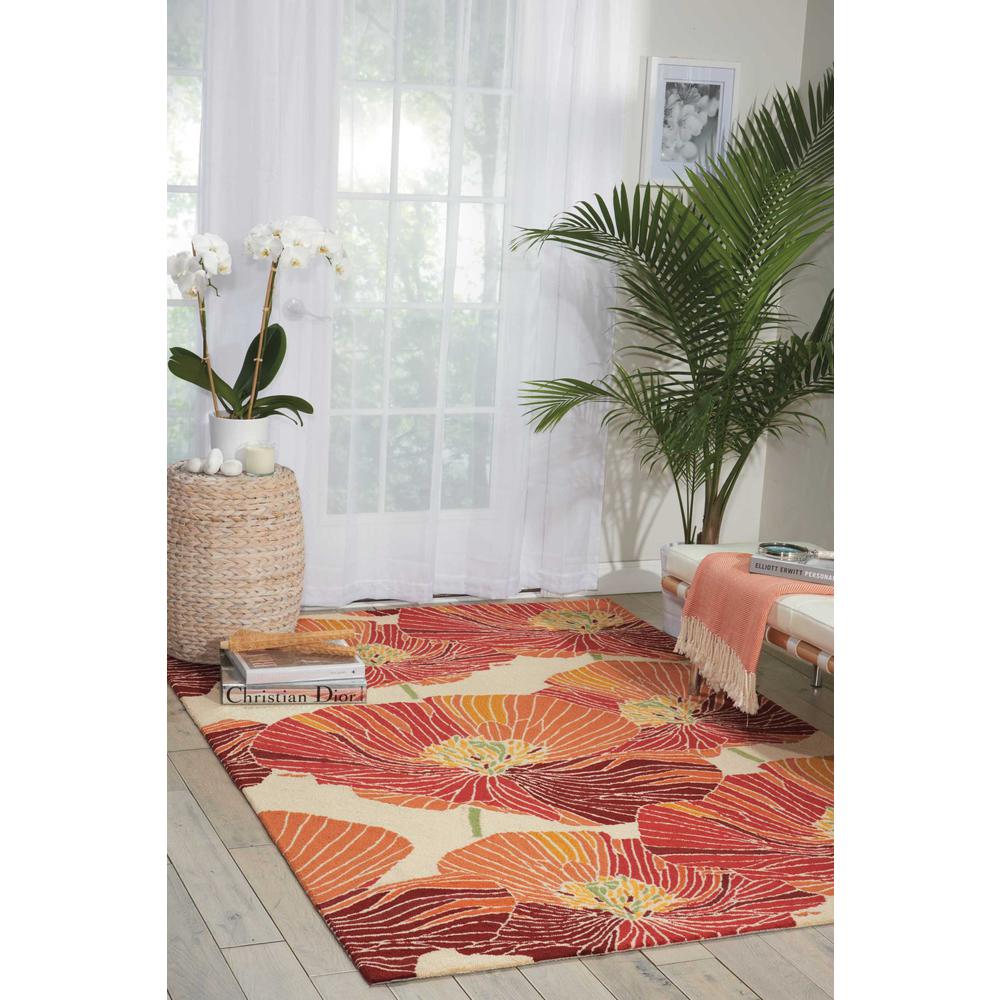 Contemporary Rectangle Area Rug, 2' x 3'. Picture 2