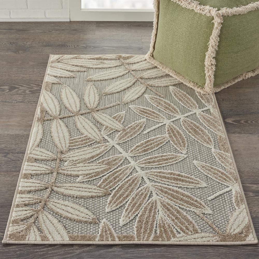 ALH18 Aloha Natural Area Rug- 2'8" x 4'. Picture 2