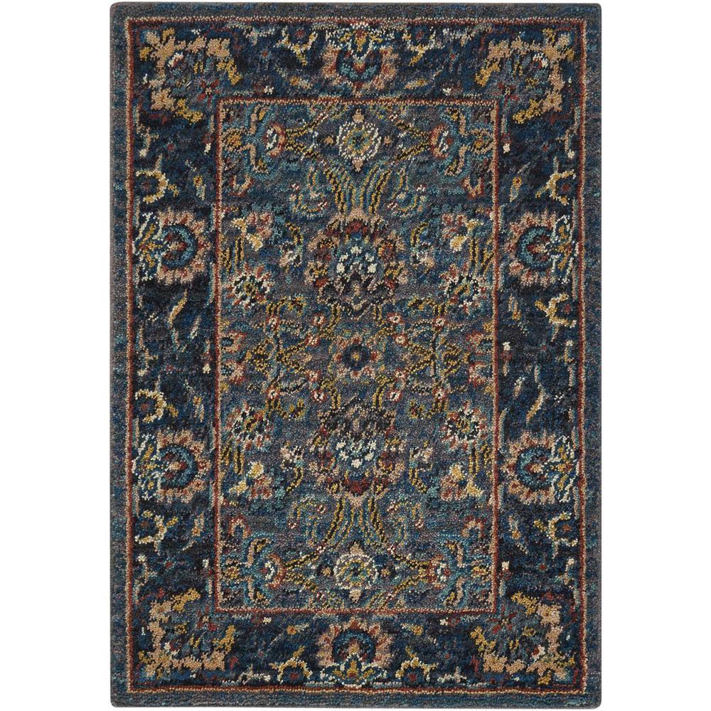 Nourison 2020 Area Rug, Steel, 2' x 3'. The main picture.