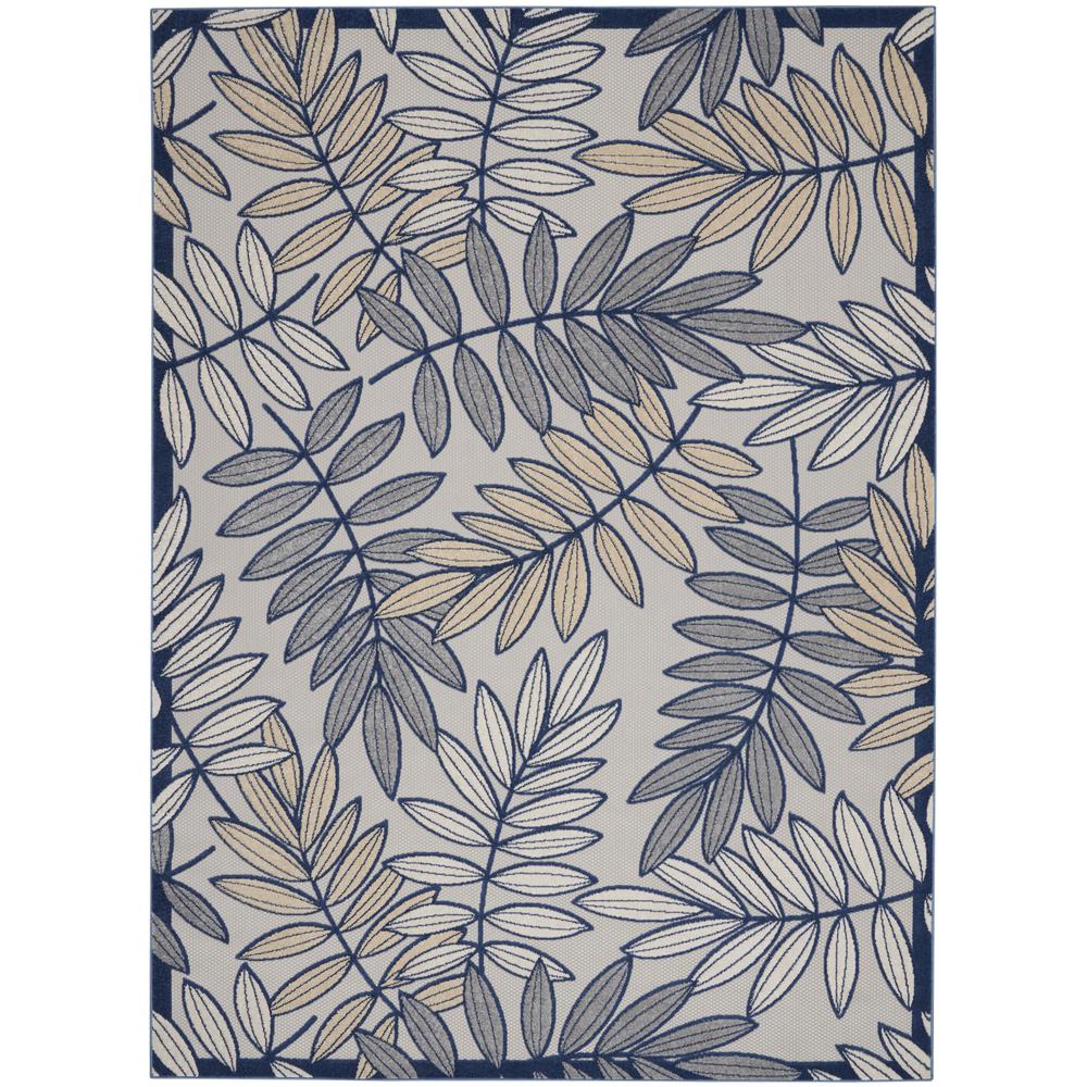 Tropical Rectangle Area Rug, 9' x 12'. Picture 1