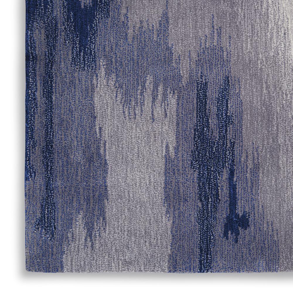 Symmetry Area Rug, Grey/Blue, 3'9" x 5'9". Picture 5