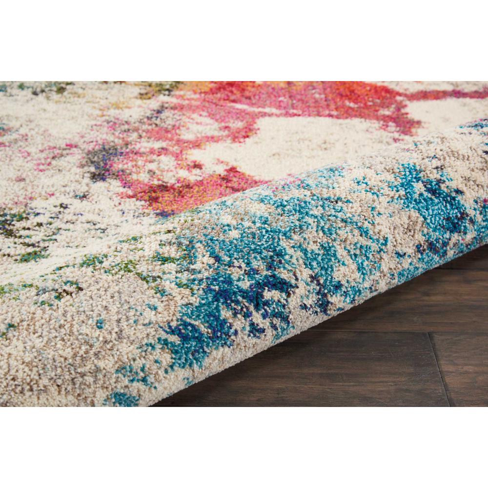 Celestial Area Rug, Ivory/Multicolor, 7'10" x 10'6". Picture 3