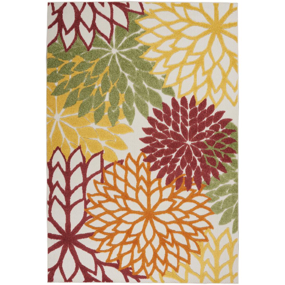 Tropical Rectangle Area Rug, 5' x 8'. Picture 1