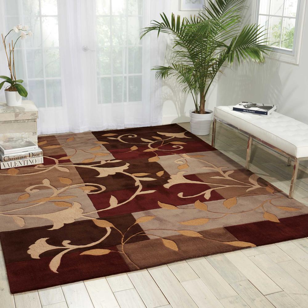 Contemporary Rectangle Area Rug, 5' x 8'. Picture 2
