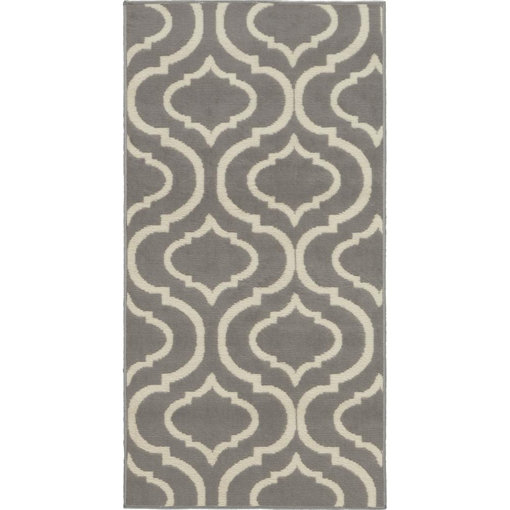 Contemporary Rectangle Area Rug, 2' x 4'. Picture 1