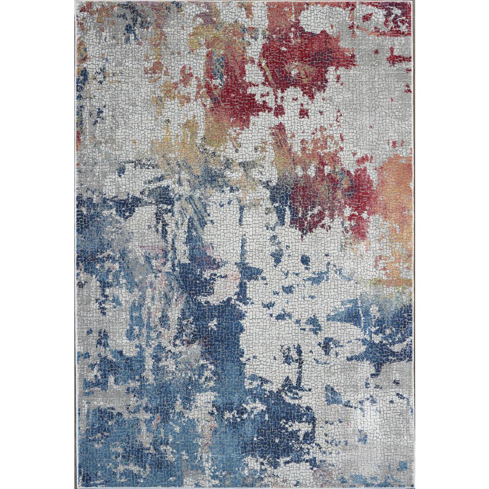 Global Vintage Area Rug, Multicolor, 4' x 6'. Picture 1