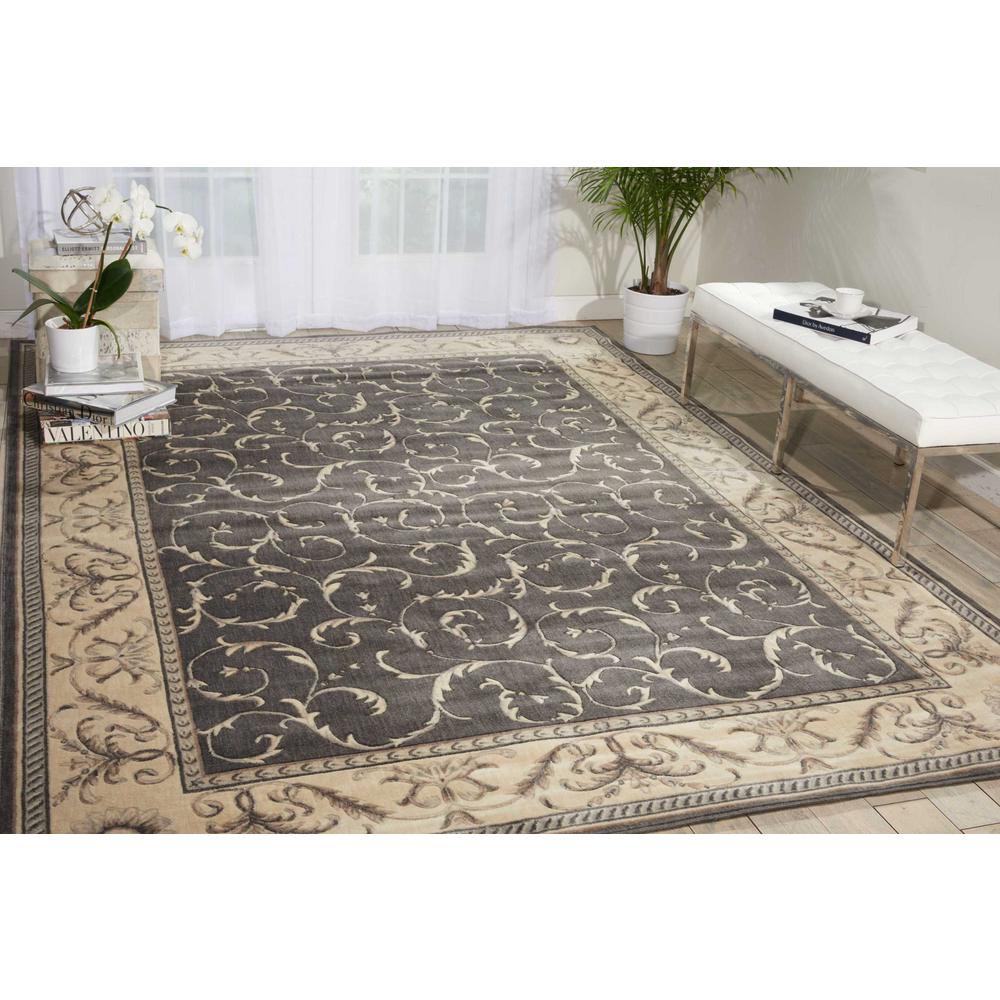 Nourison Somerset Charcoal Area Rug. Picture 4