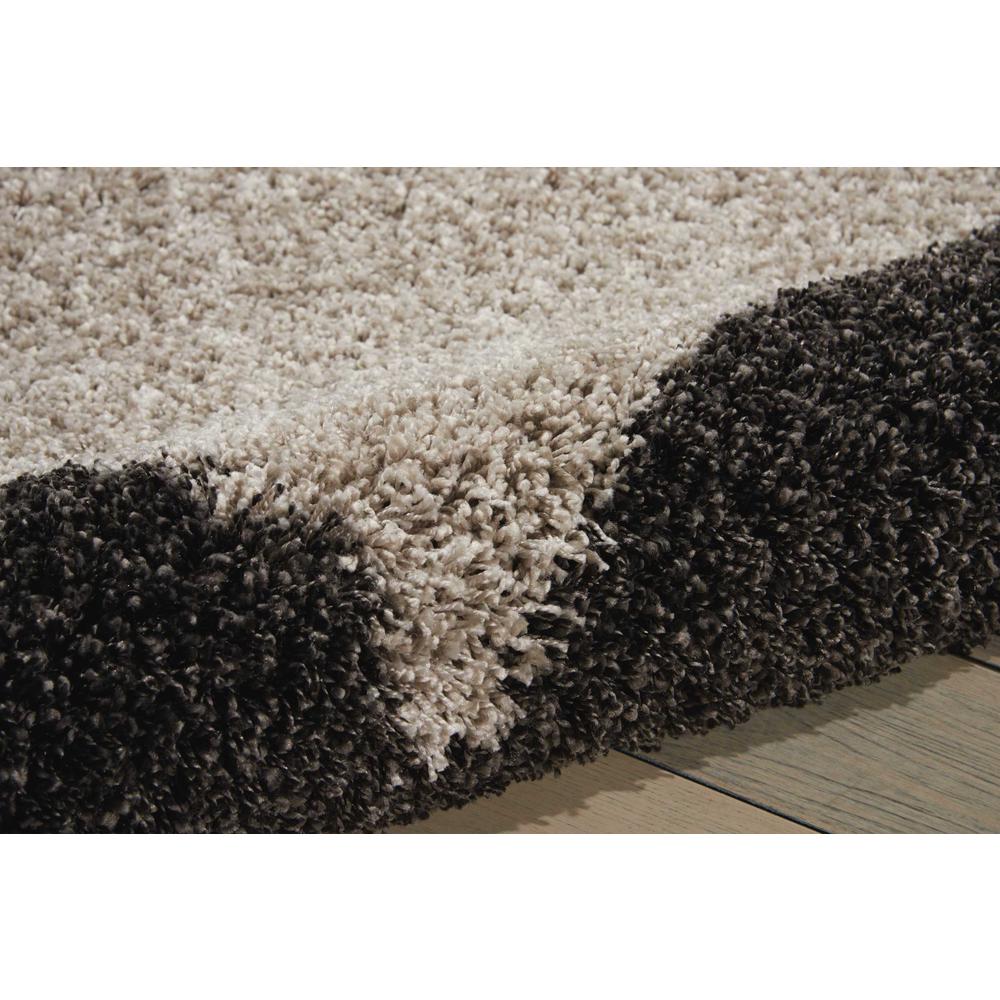 Amore Area Rug, Silver/Charcoal, 3'11" x 5'11". Picture 4
