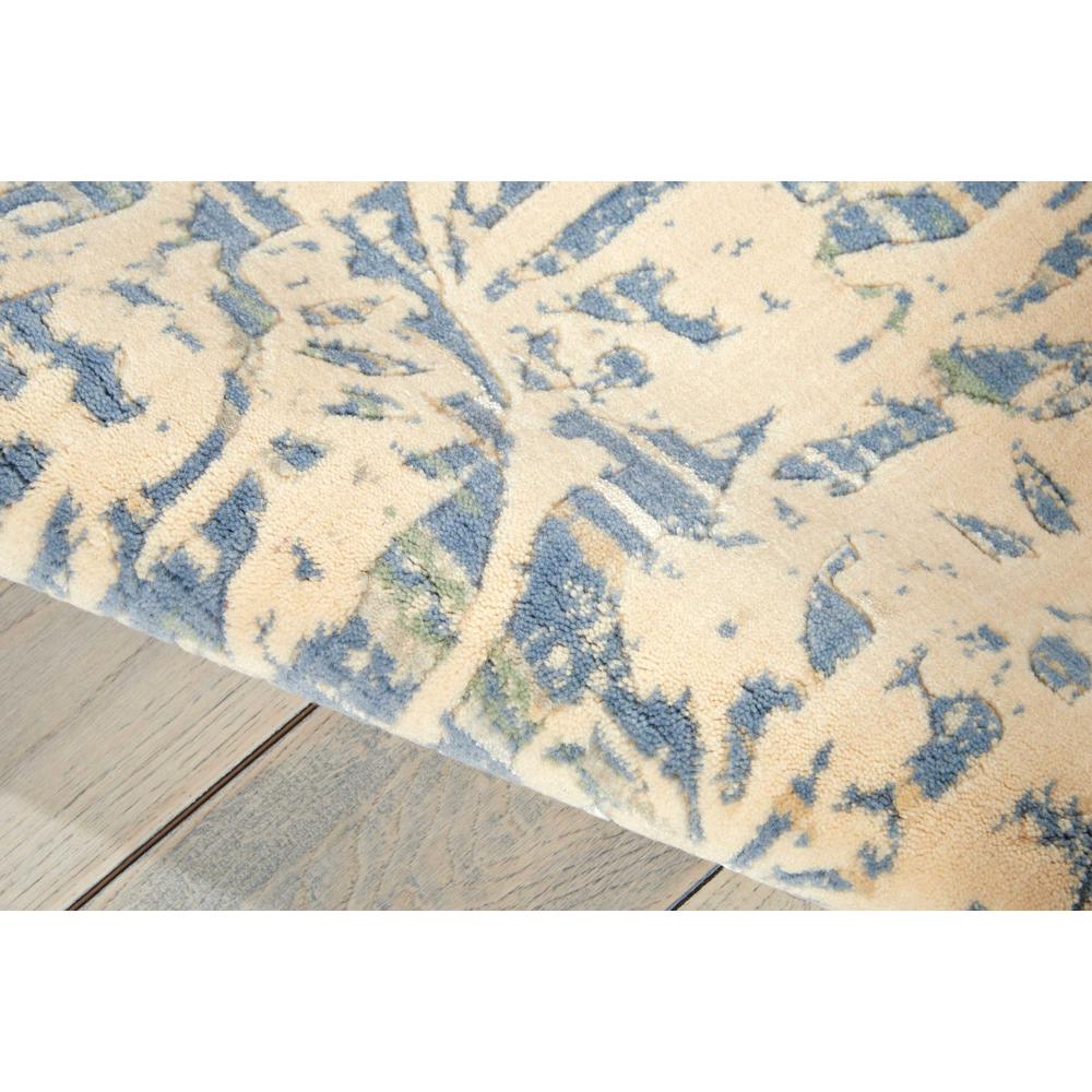 Nourison Nepal Ivory Blue Area Rug. Picture 6