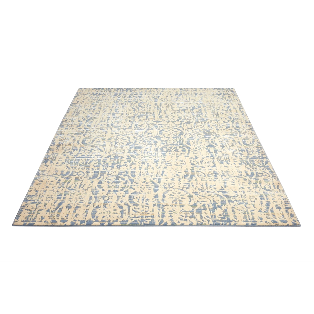Nourison Nepal Ivory Blue Area Rug. Picture 7
