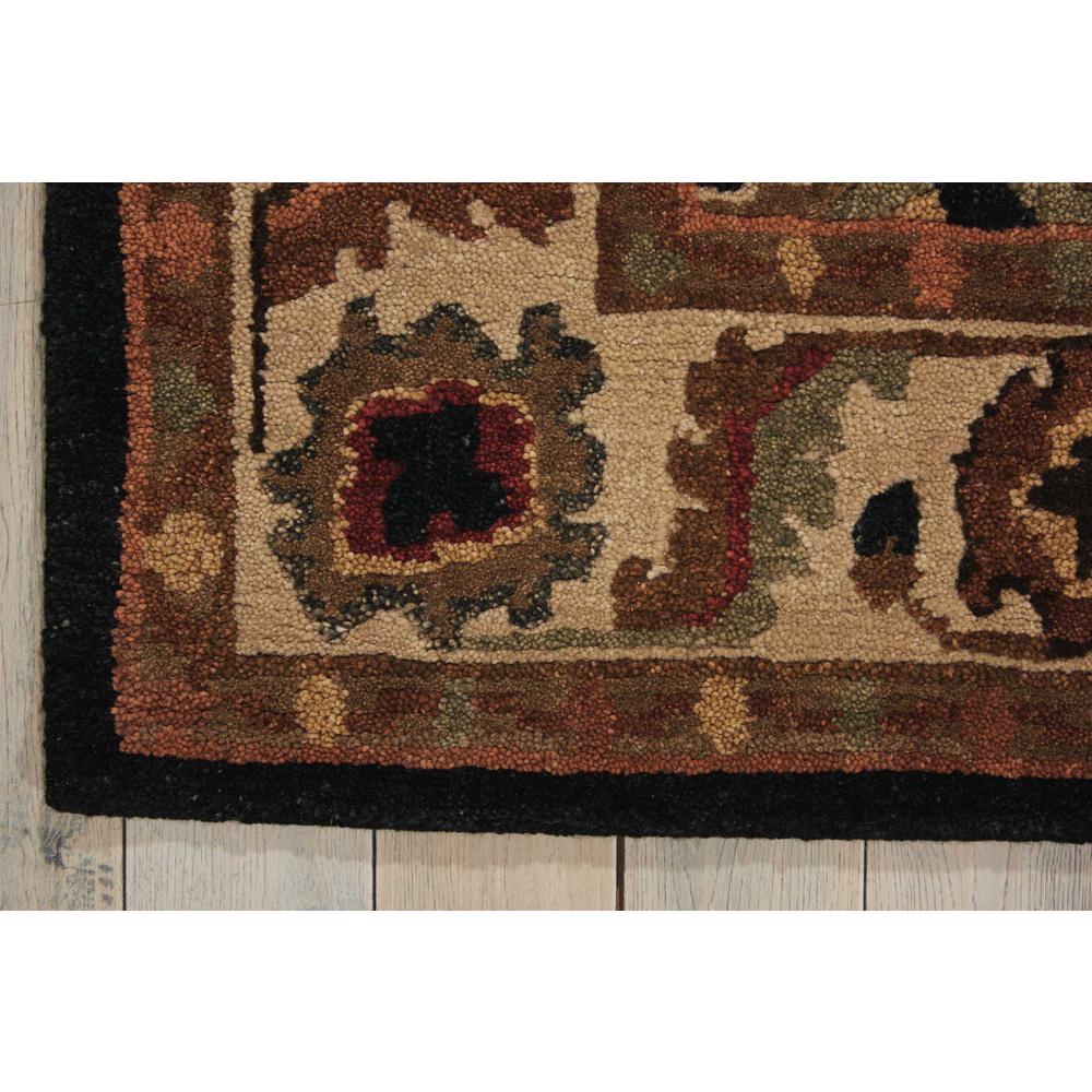 Tahoe Area Rug, Black, 2'3" x 8'. Picture 3