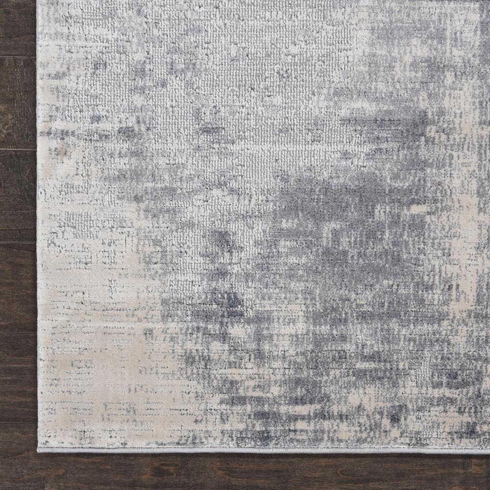 Rustic Textures Area Rug, Blue/Ivory, 2'2"X7'6". Picture 2