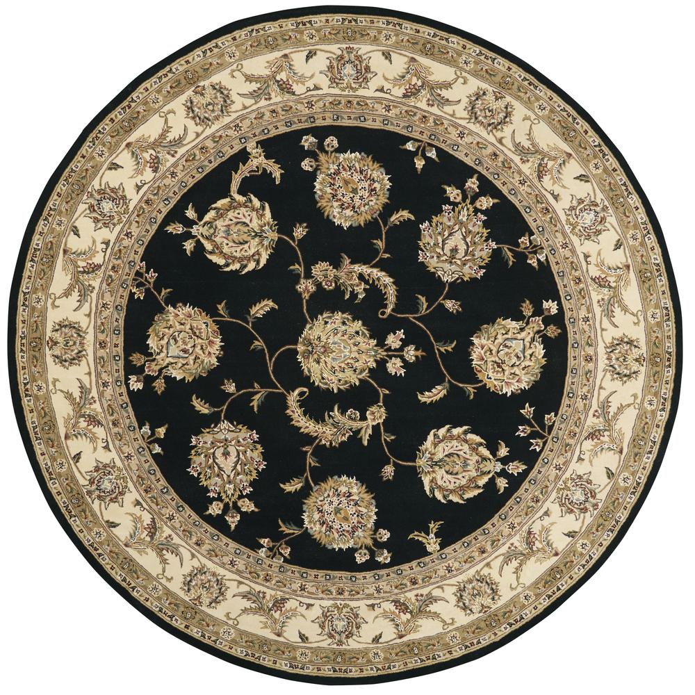 Traditional Round Area Rug, 8' x Round. Picture 1