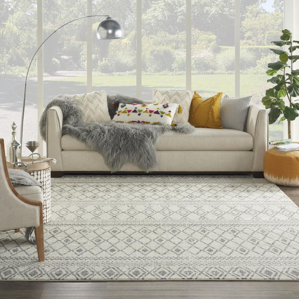 PSN41 Passion Ivory/Grey Area Rug- 8' x 10'. Picture 9