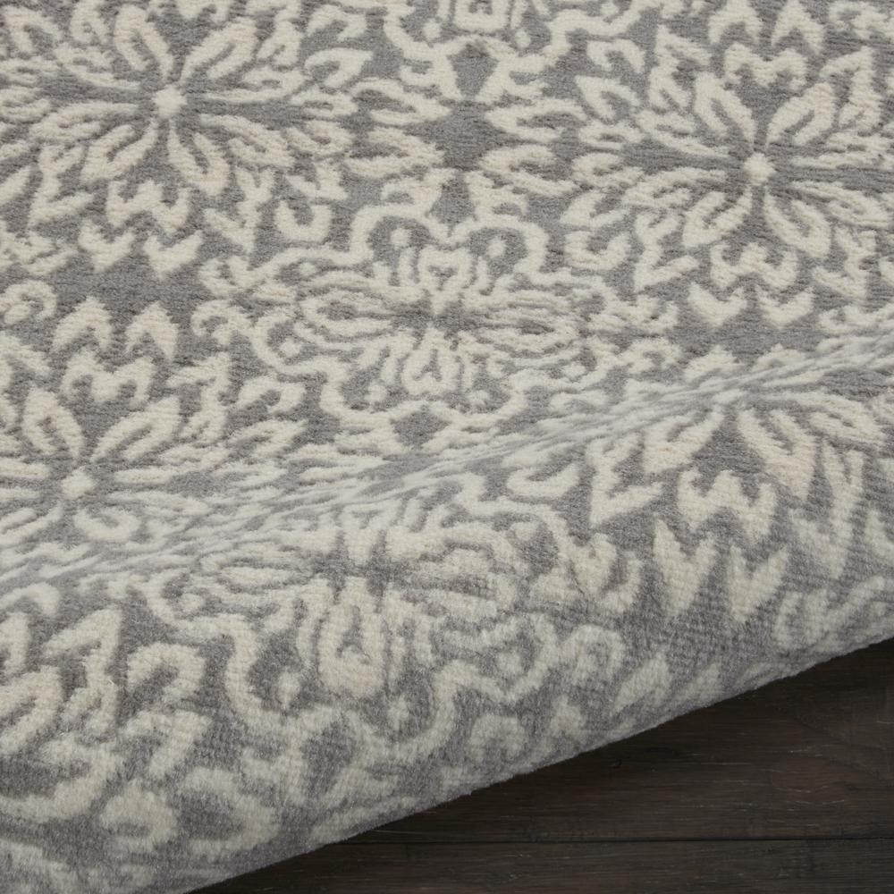 Jubilant Area Rug, Ivory/Grey, 2' x 4'. Picture 3