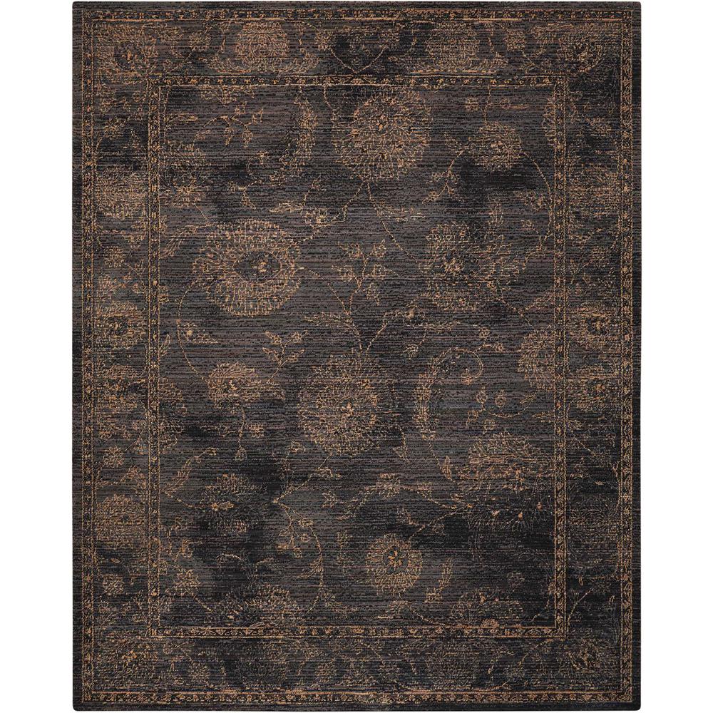 Nourison 2020 Area Rug, Charcoal, 4' x 6'. Picture 1