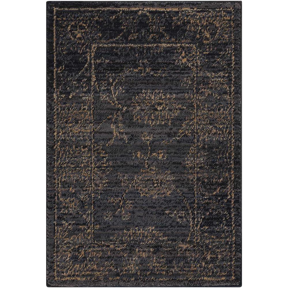 Nourison 2020 Area Rug, Charcoal, 2'6" x 4'2". Picture 1