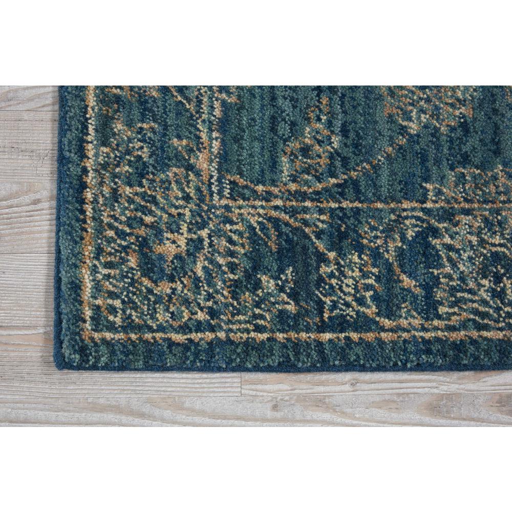 Nourison 2020 Area Rug, Teal, 2'6" x 4'2". Picture 3
