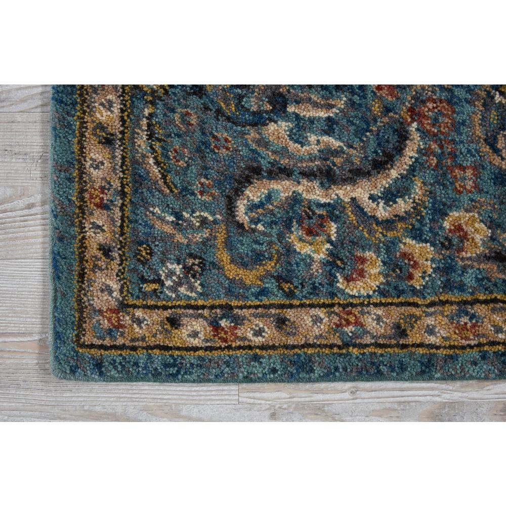 Nourison 2020 Area Rug, Teal, 2' x 3'. Picture 3