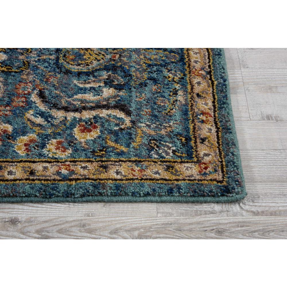 Nourison 2020 Area Rug, Teal, 2' x 3'. Picture 4