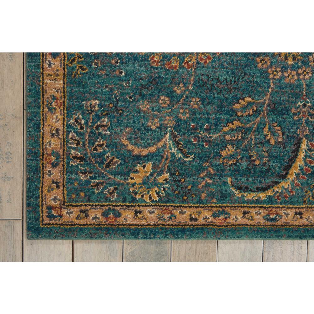 Nourison 2020 Area Rug, Teal, 6'6" x 9'5". Picture 4