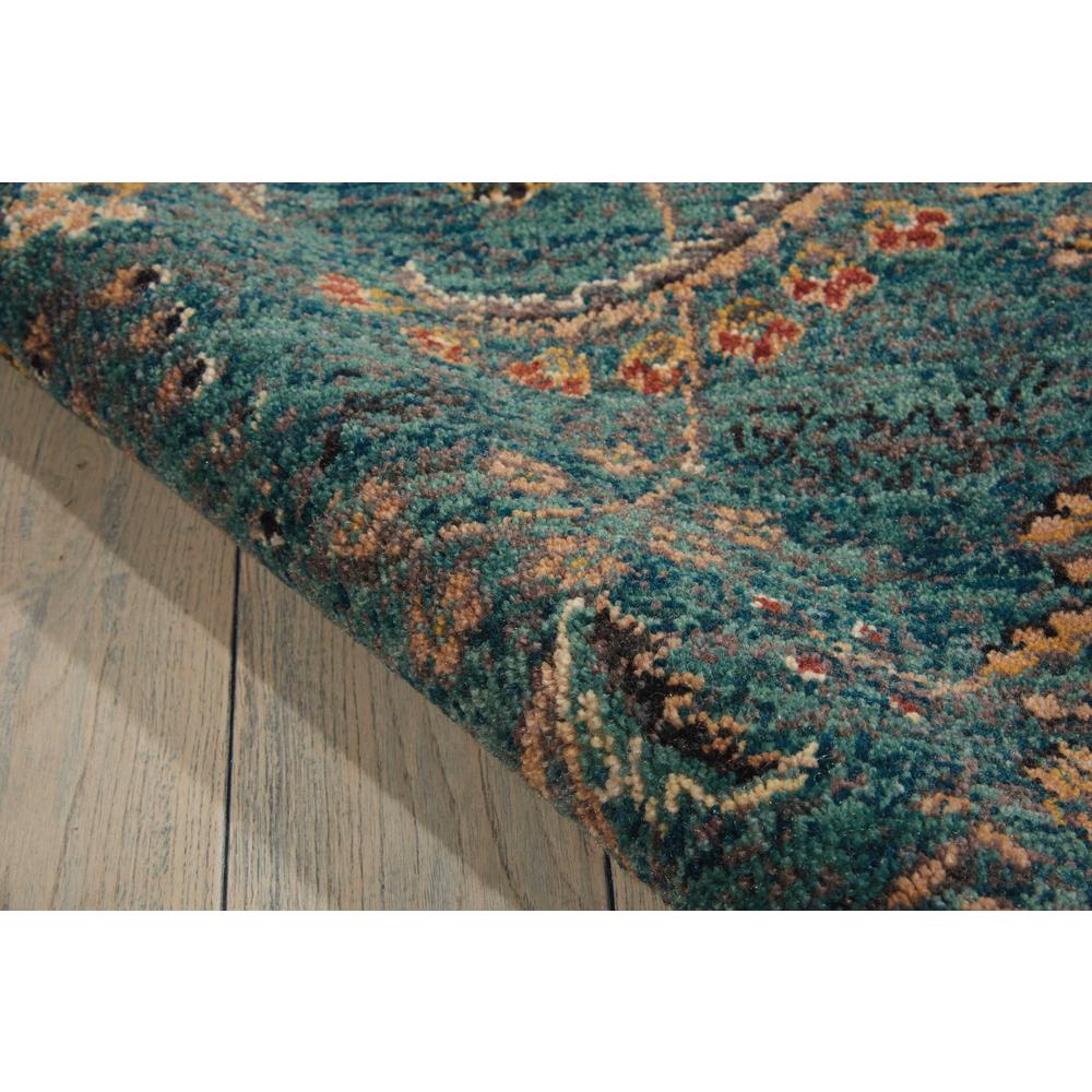 Nourison 2020 Area Rug, Teal, 12' x 15'. Picture 6
