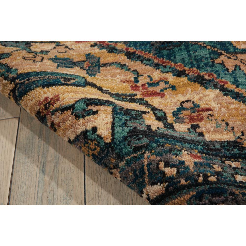 Nourison 2020 Area Rug, Teal, 4' x 6'. Picture 6