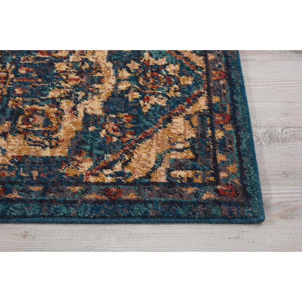 Nourison 2020 Area Rug, Teal, 2'6" x 4'2". Picture 4