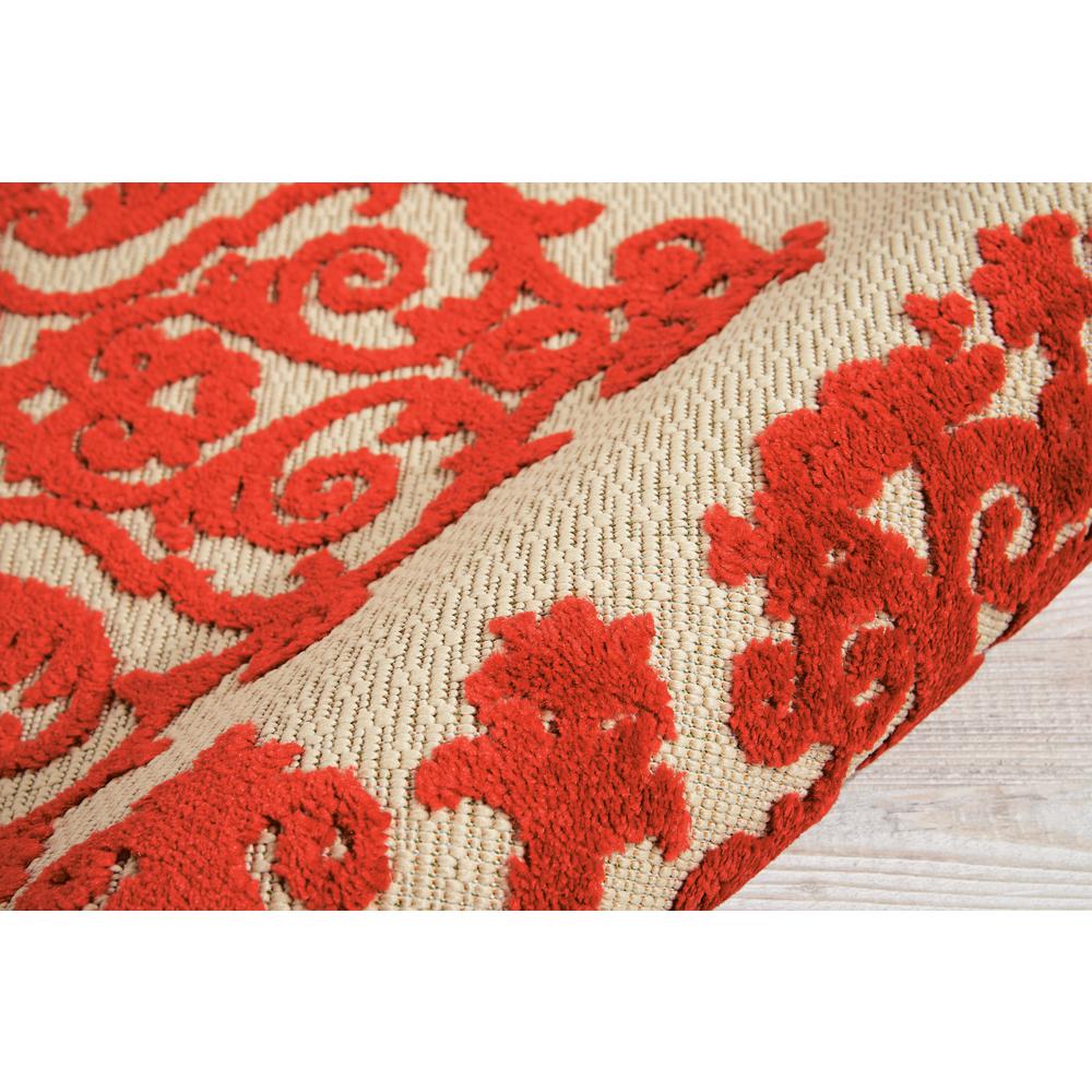 Aloha Area Rug, Red, 2'8" x 4'. Picture 4