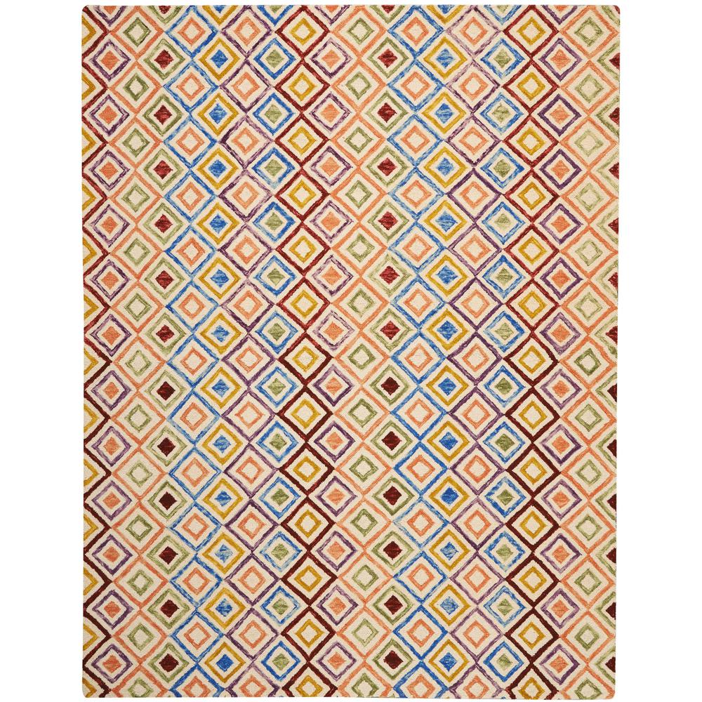 Vivid Area Rug, Ivory, 8' x 10'6". Picture 1