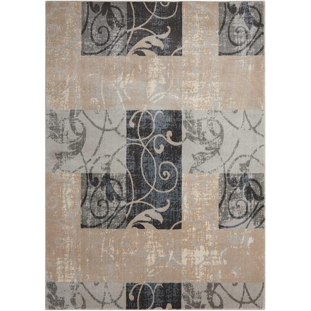Contemporary Rectangle Area Rug, 9' x 13'. Picture 1