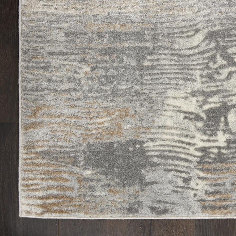 Solace Area Rug, Grey/Beige, 2'3" x 7'3". Picture 4