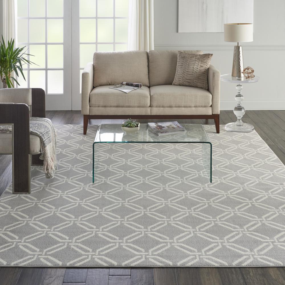 Jubilant Area Rug, Grey, 7'10" x 9'10". Picture 4