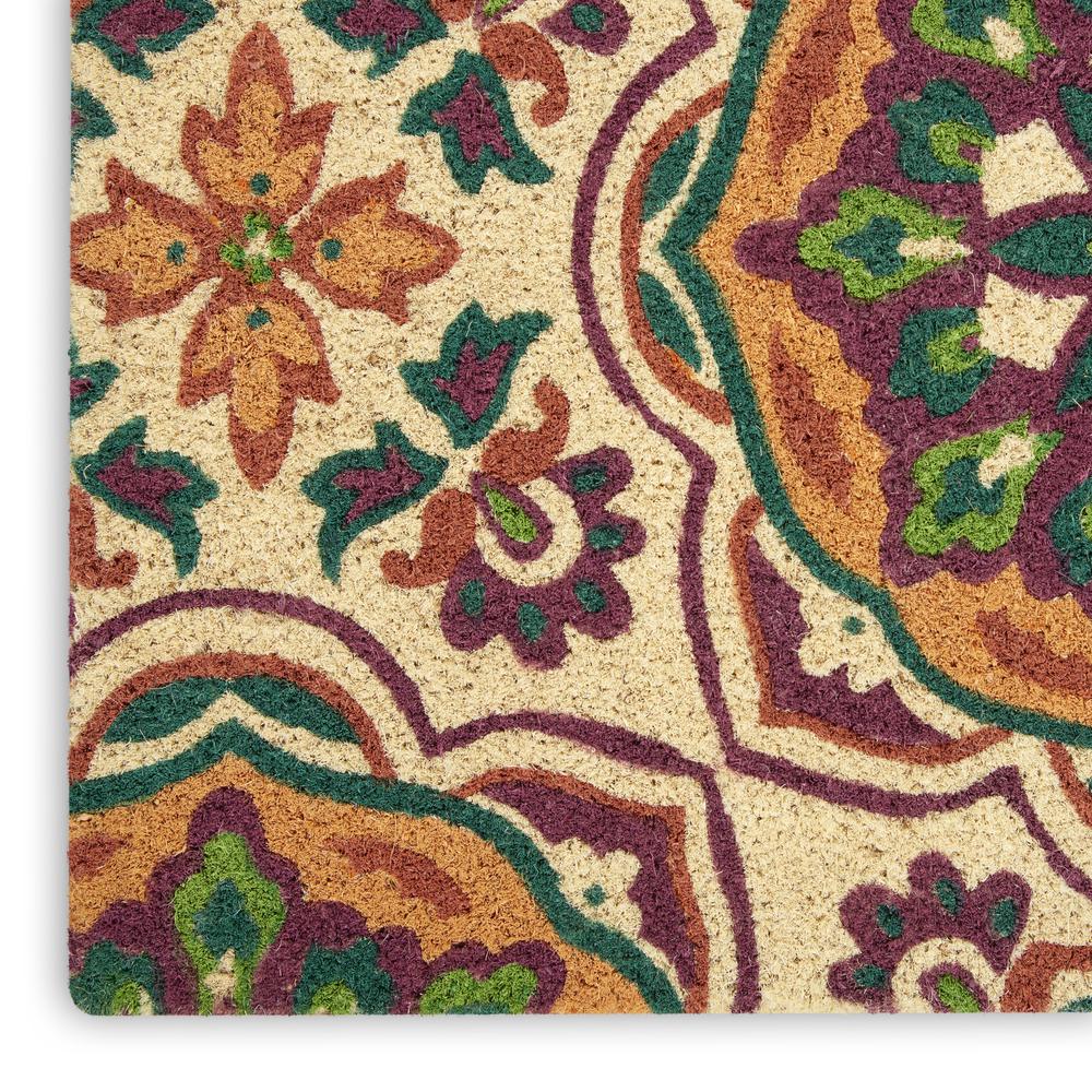 Bohemian Rectangle Area Rug, 2' x 2'. Picture 5