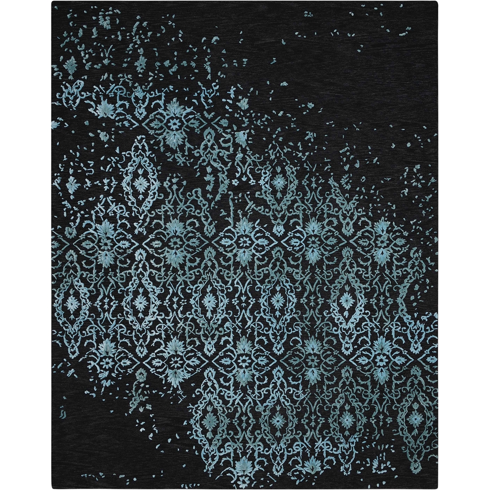 Opaline Area Rug, Mmidnight Blue, 7'9" x 9'9". Picture 1
