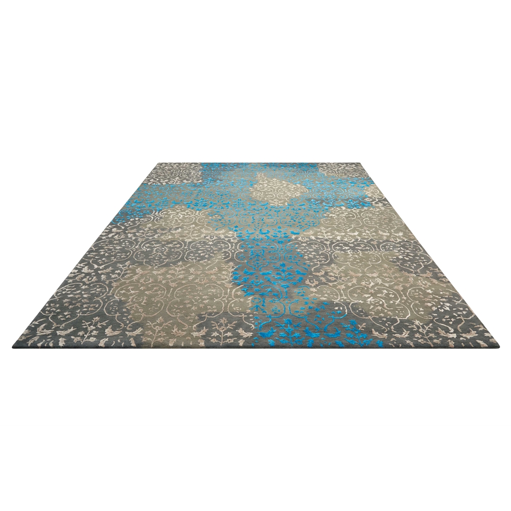 Nourison Opaline Charcoal Area Rug. Picture 5